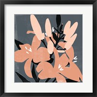 Mod Lilies II Framed Print