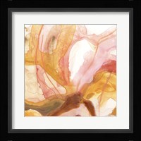 Sunset Marble IV Framed Print