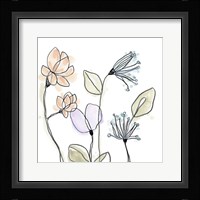 Spindle Blossoms VI Framed Print