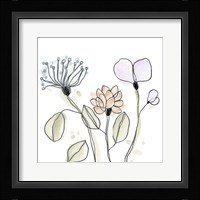 Spindle Blossoms VIII Framed Print