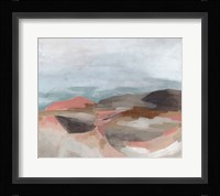 Tectonic Plateau II Framed Print