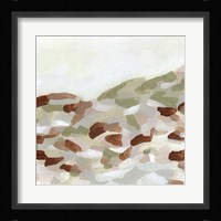 Hillside Mosaic II Framed Print