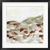 Hillside Mosaic II Framed Print