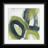 Verdigris Motion I Framed Print