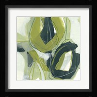 Verdigris Motion II Framed Print