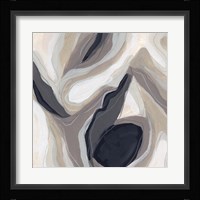 Stone Ripple I Framed Print