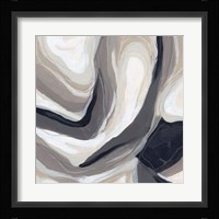 Stone Ripple III Framed Print