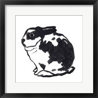 Winter Rabbit IV Framed Print