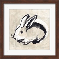 Antique Rabbit II Fine Art Print