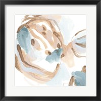 Abstracted Shells III Framed Print