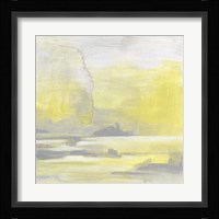 Citron Shore II Framed Print