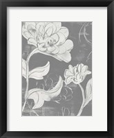 Grayscale Garden I Framed Print