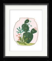Terrarium Cameo III Framed Print