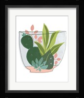 Terrarium Cameo V Framed Print
