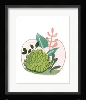 Terrarium Cameo VI Framed Print