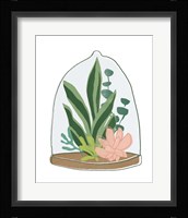 Terrarium Cameo VII Framed Print