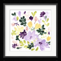 Lavender Meadow I Framed Print