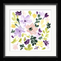 Lavender Meadow II Framed Print