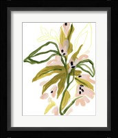 Tropical Cadenza I Framed Print