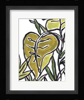 Naive Foliage IV Framed Print
