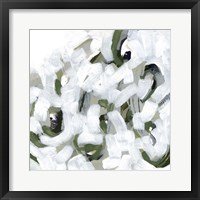 Snow Lichen I Framed Print