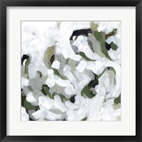 Snow Lichen II Framed Print