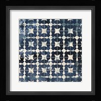 Tile-Dye I Framed Print