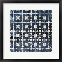 Tile-Dye I Framed Print