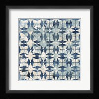 Tile-Dye II Framed Print