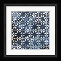 Tile-Dye III Framed Print