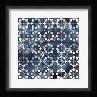 Tile-Dye VII Framed Print