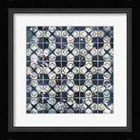 Tile-Dye IX Framed Print