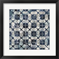 Tile-Dye IX Framed Print