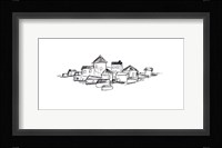 Citadel Sketch I Framed Print