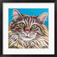 High Society Cat I Framed Print