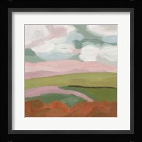 Violet Fields II Framed Print