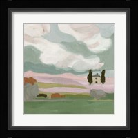 Violet Fields III Framed Print