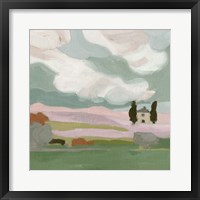 Violet Fields III Framed Print