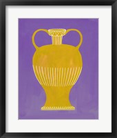 Neon Vase I Framed Print