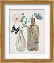 Butterflies & Flowers IV Fine Art Print