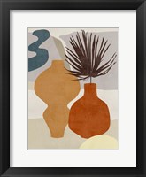 Decorated Vases III Framed Print