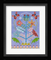 Embroidered Garden I Framed Print