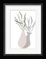 Vase & Stem I Framed Print