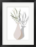 Vase & Stem I Framed Print