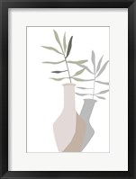 Vase & Stem III Framed Print