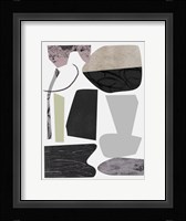 Underground Shapes VIII Framed Print