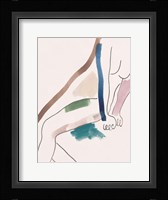 Seated Female Figure I Framed Print