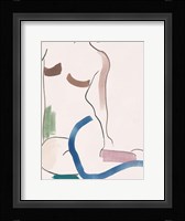 Seated Female Figure V Framed Print
