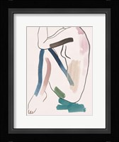 Seated Female Figure VI Framed Print
