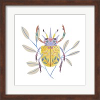 Floral Beetles I Fine Art Print
